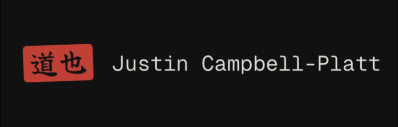 GIF of logo stamp boiling on mouse hover